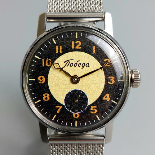 Soviet men watch pobeda - men's,