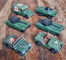 MILITARY DIECAST VEHICLE CORGI JUNIORS X6