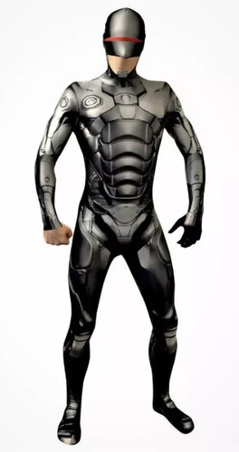 Robocop morphsuit mens fancy - morphsuit,