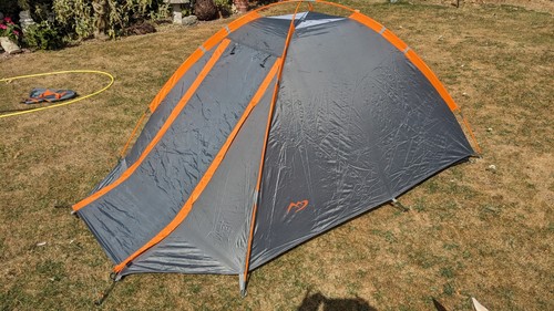 Light hiking tent man - hiking,
