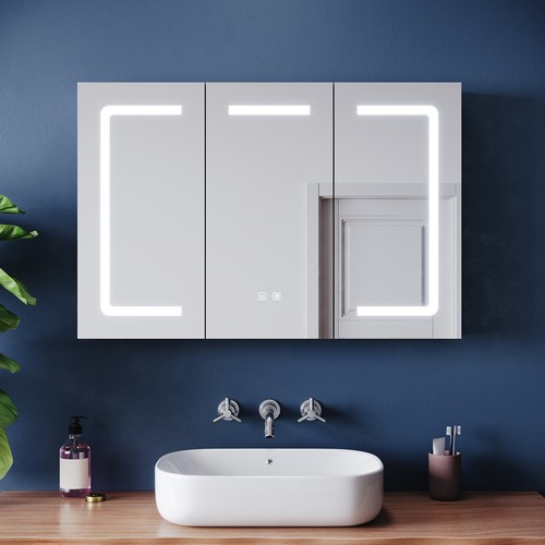 Vanity bathroom led mirror - bathroom,