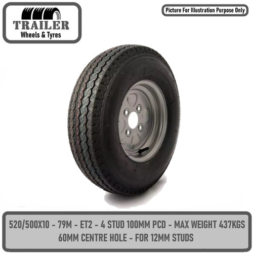 Trailer wheel rim and - rim,
