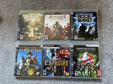 6x NTSC PS3 Games Playstation 3 US Region