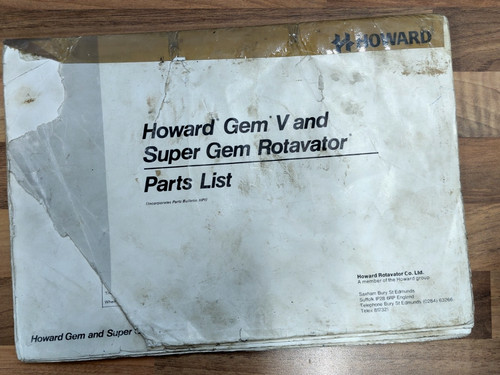 Howard rotavator gem super - gem,