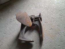 Vintage  Cast Iron Cobbler's Anvil Shoe Last & Heel Attachment 