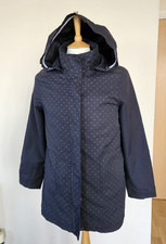 White Stuff Navy Hooded Rain
