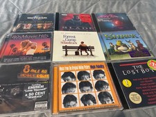 movie soundtracks cds x 9