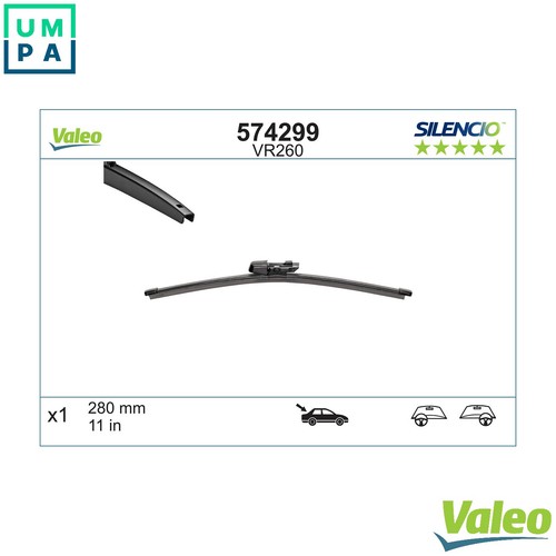 Wiper blade 574299 - blade, vw