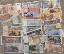 (New) Job Lot Of 50 Banknotes