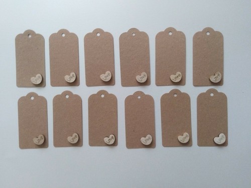 Love brown kraft card - kraft,