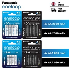 Panasonic Eneloop AA AAA