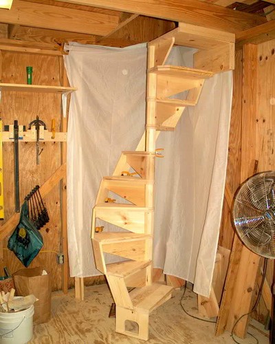 Spiral staircase plans - staircase,