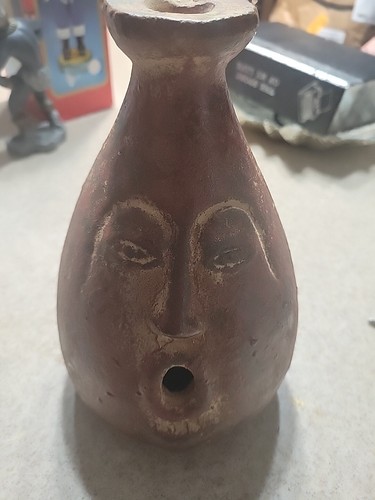 Old terracotta pot pitcher - old,