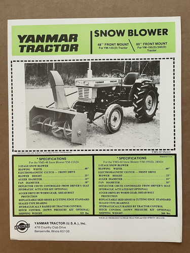 Vintage yanmar tractor cut - vintage, cut-out