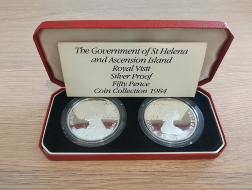 1984 silver proof crown - 1984,
