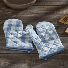 Annie buffalo check blue - check, oven