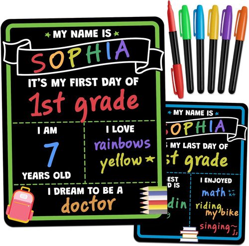 First day school - first, board