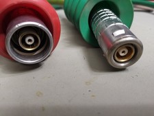 Lemo Swiss 4 Triaxial Connector 75R 2M Link Cable Broadcast Equipment Cable