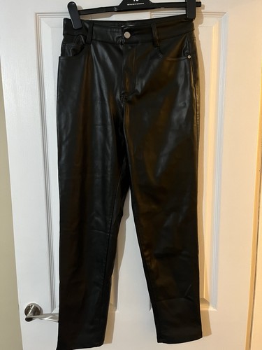 Zara black leather - zara,