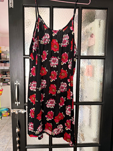 Women black floral full - women’s,