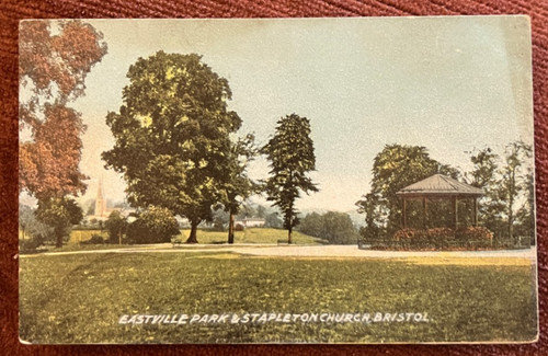 Antique postcard eastville - antique,