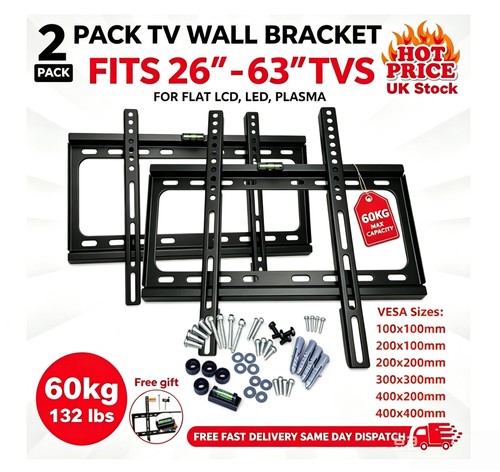 Wall bracket mount slim - wall, for