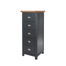 Dunkeld 5 Drawer Narrow Chest