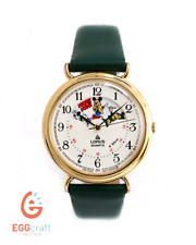 Vintage Seiko Lorus Mickey Mouse Watch V535-6A00 Square Face Glove Hands