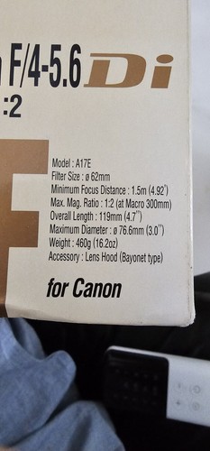 Tamron af70 300mm - af70-300mm, di