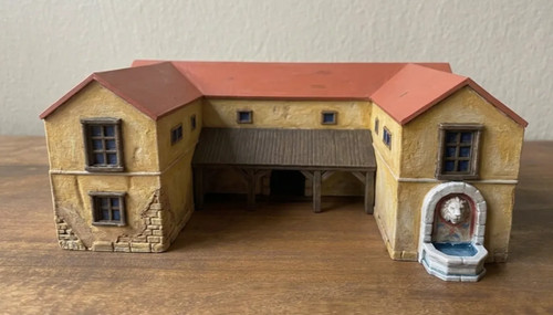 European roman villa - european, villa,