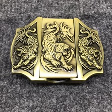 Antique Brushed Tiger Belt