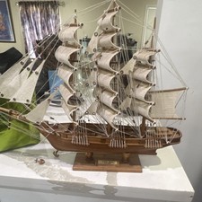 Cutty Sark Clipper Ship Wooden