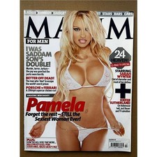 PAMELA ANDERSON MAXIM MAGAZINE