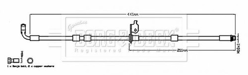 Borg beck brake hydraulic - &,