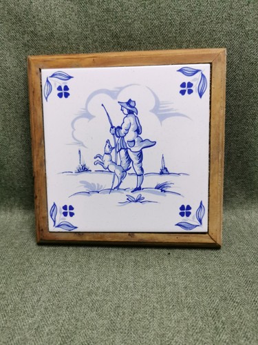 Vintage delft style - , tile
