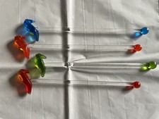 Rare vintage glass cocktail - vintage,