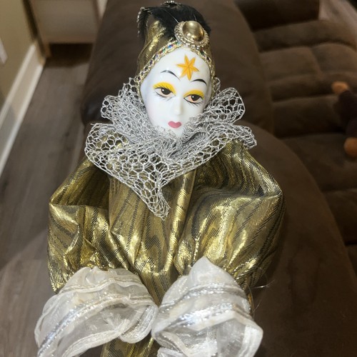 Musical porcelain doll that - porcelain,