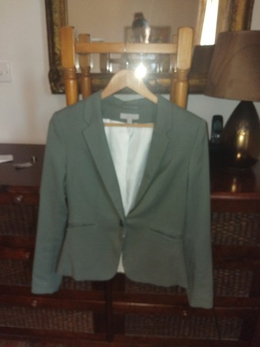 Green womens blazer jacket - green, h&m