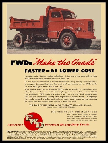 1946 fwd four wheel - fwd,