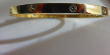 Gold Bangle 9 Carat Hinged