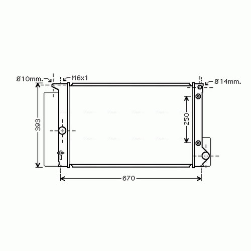 Radiator for toyota corolla - toyota,