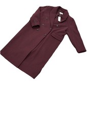 M&S - Burgundy Double Breasted