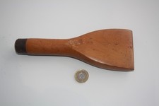 Vintage Boxwood With Collar Lead Dressing Wedge, Lead Dressing Tool