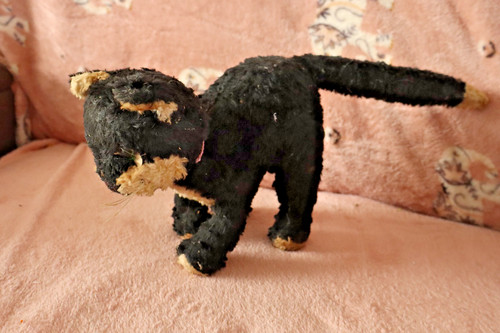 Vintage unbranded cat straw - vintage,