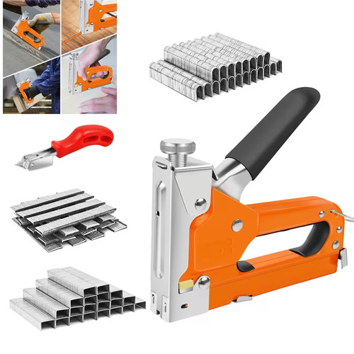 Heavy duty staple gun - 3-in-1,