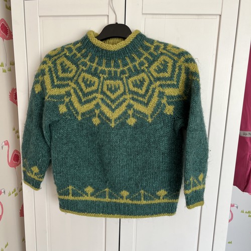Icelandic hand knitted wool - knitted,