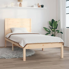 Bed frame solid pine - frame,