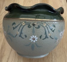 Antique Lovatt Langley Mill Daisy Bowl Patent 8687 - early 20th century 