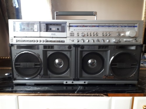 Sharp 777 boombox - sharp, gf-777