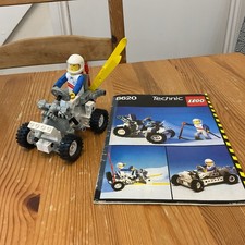 Vintage Lego Technic Snow Scooter Set - 8620 - COMPLETE WITH INSTRUCTIONS